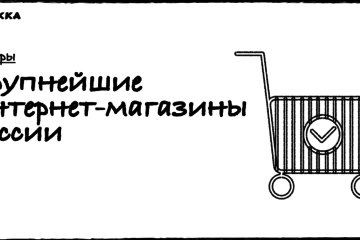 Крупнейшие интернет-магазины России за 2016-2019 гг