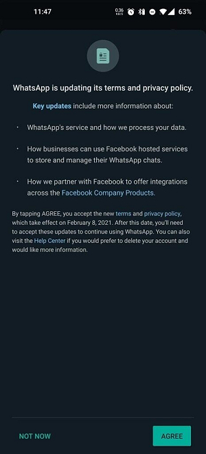 WhatsApp будет обмениваться данными с Facebook